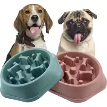 🐾 Gamelle Anti-Glouton VitalPet™ – Pour chiens & chiots