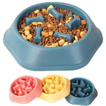 🐾 Gamelle Anti-Glouton VitalPet™ – Pour chiens & chiots